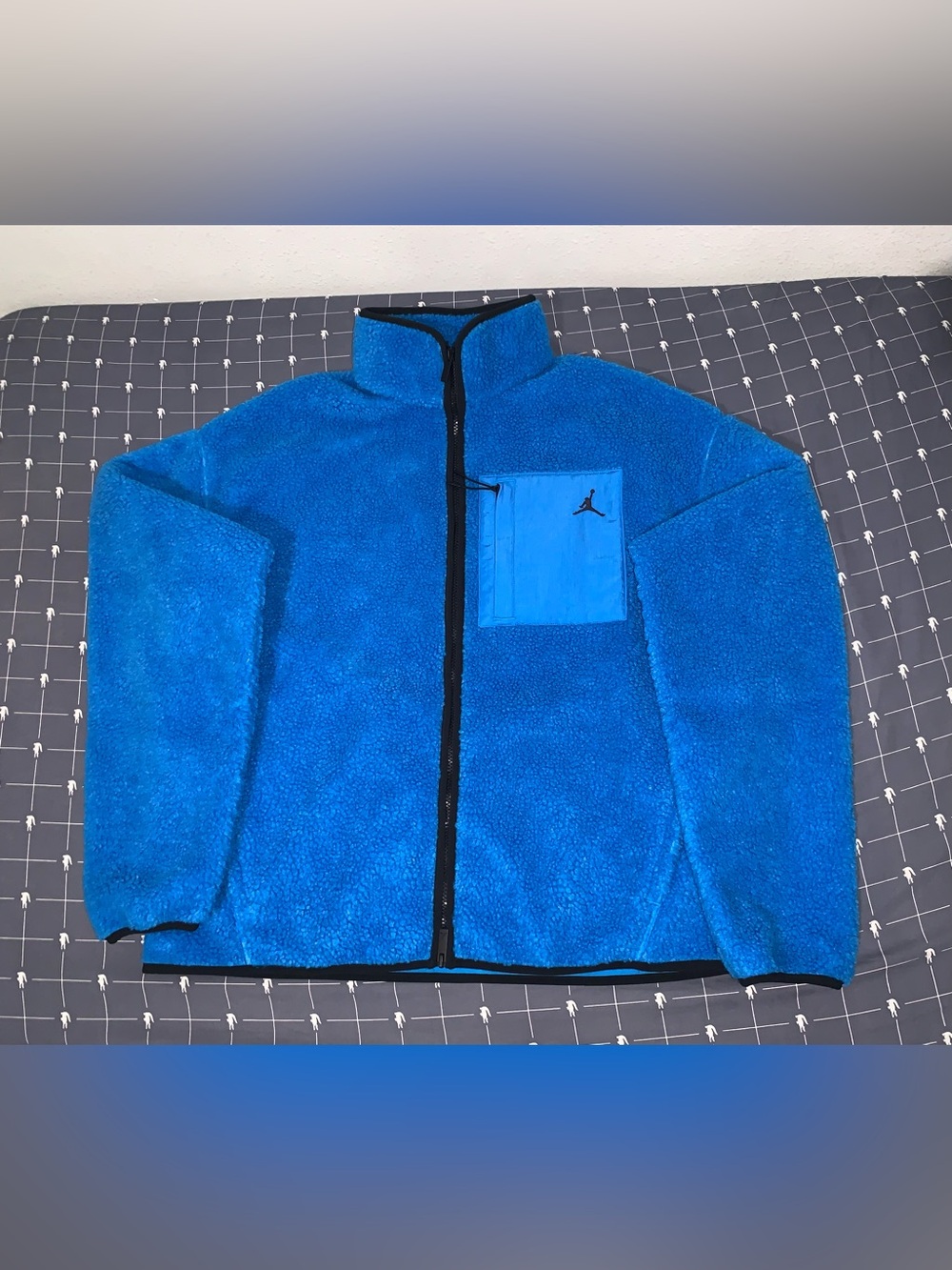 Jordan Flight High-Pile Shearling/Mountainside Faux Fur Jacket HV0778-406 Sz: M